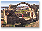 image of paphos old ruins